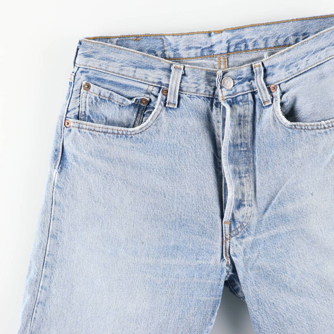 90'S Levi's 501-5914 Straight-leg Denim Pants, Made in the USA, Men's, Size W30, Vintage cotton blue type Vintage Second Hand
