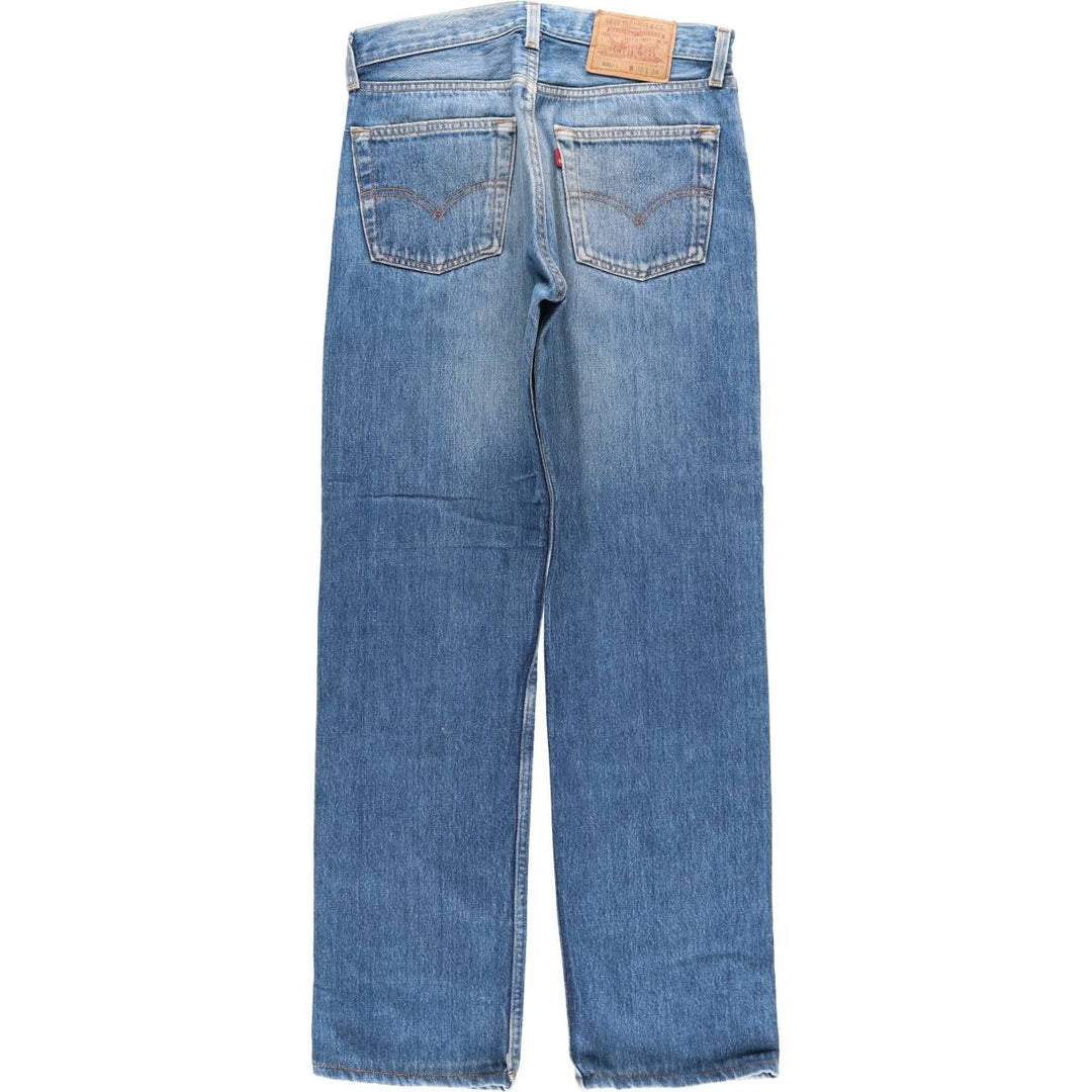 90'S Levi's 501-0000 Straight Denim Pants Made in USA Women's L (w28) Vintage cotton blue type Vintage Second Hand