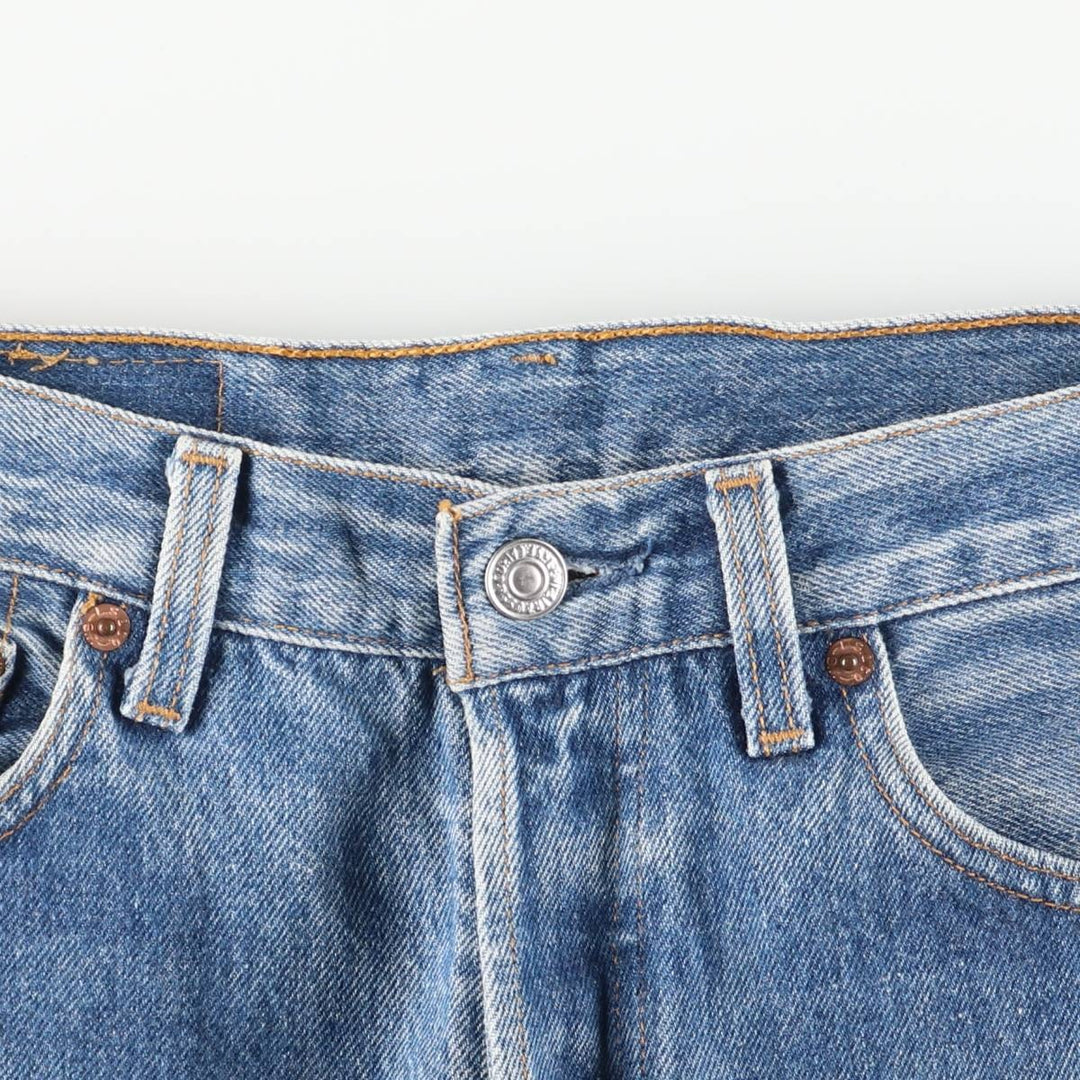 90'S Levi's 501-0000 Straight Denim Pants Made in USA Women's L (w28) Vintage cotton blue type Vintage Second Hand