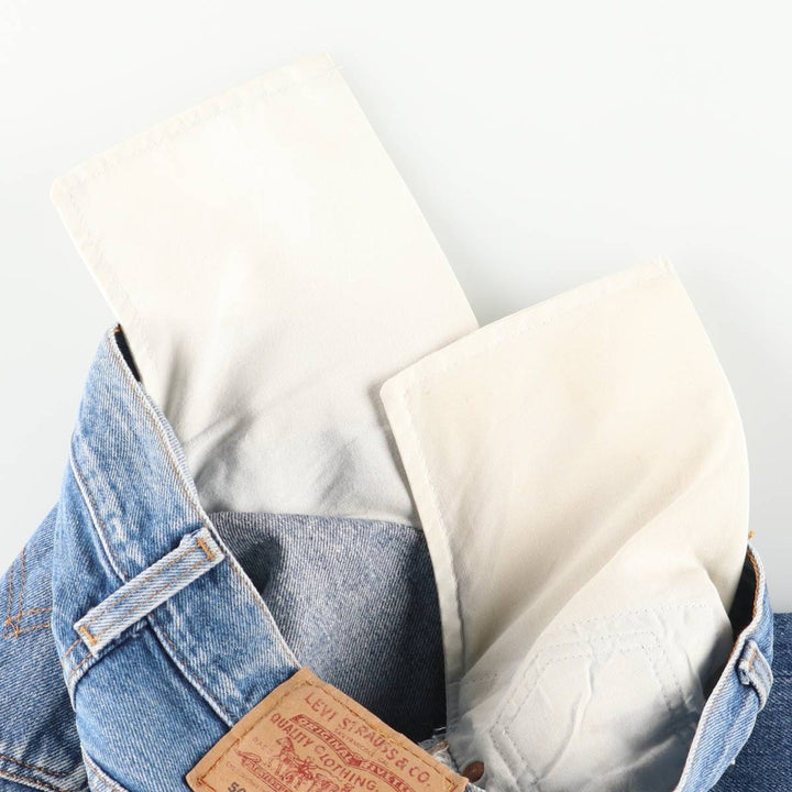 90'S Levi's 501-0000 Straight Denim Pants Made in USA Women's L (w28) Vintage cotton blue type Vintage Second Hand