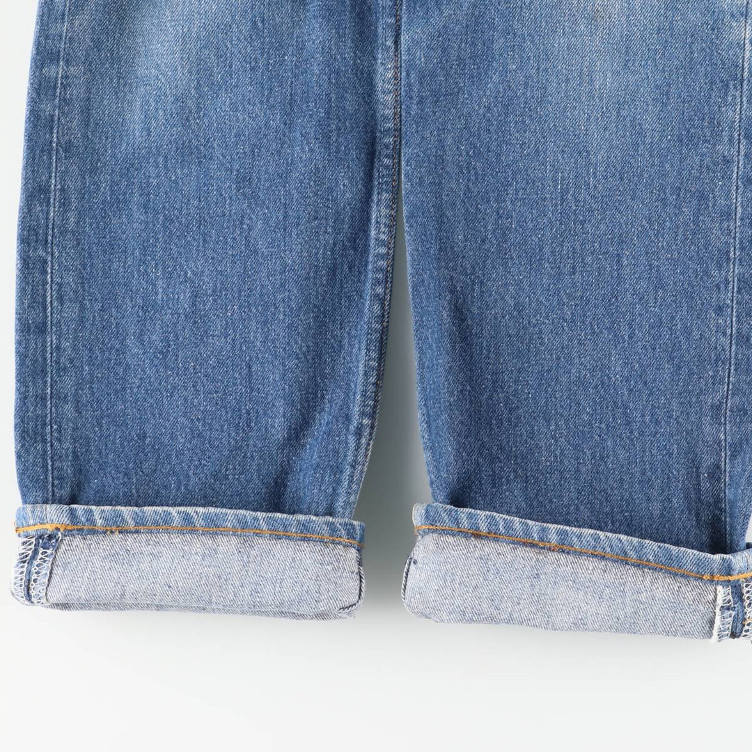 90'S Levi's 501-0000 Straight Denim Pants Made in USA Women's L (w28) Vintage cotton blue type Vintage Second Hand