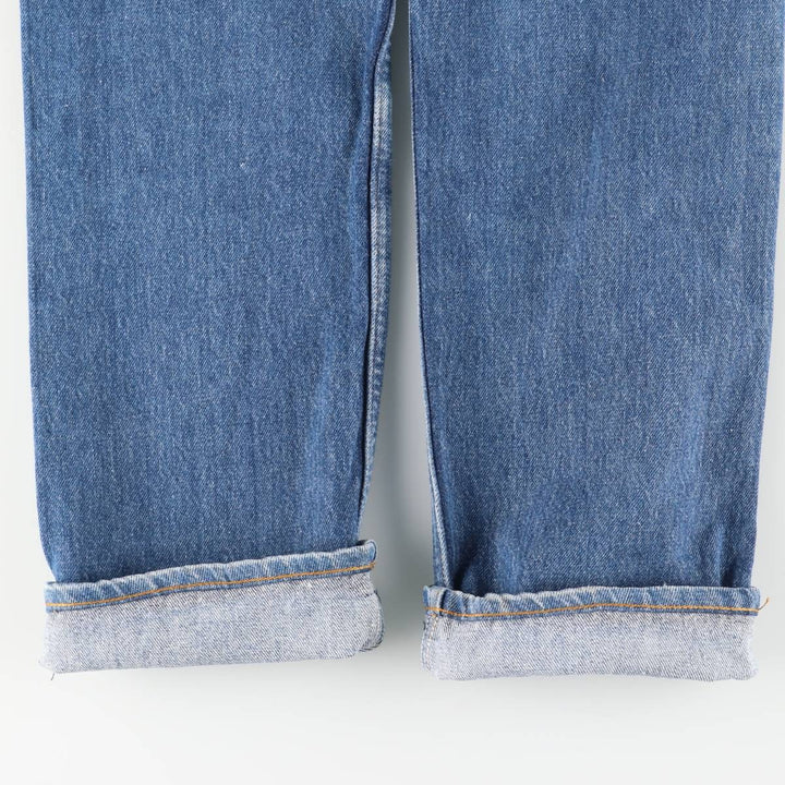 90'S Levi's 501-0000 Straight Denim Pants Made in USA Women's L (w28) Vintage cotton blue type Vintage Second Hand