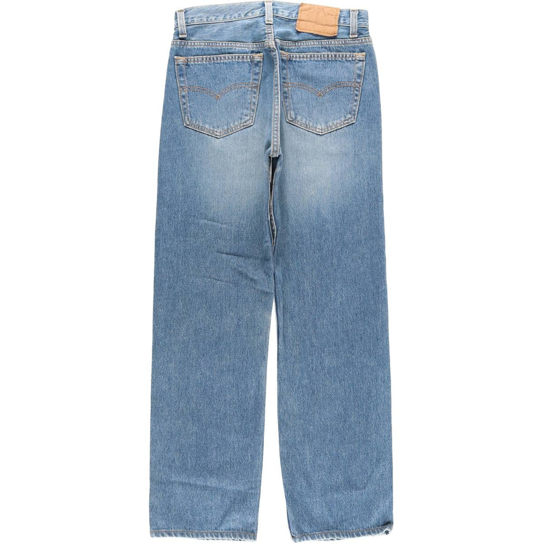 90'S Levi's 501-0000 Straight Denim Pants Made in USA Men's W29 Vintage cotton blue type Vintage Second Hand