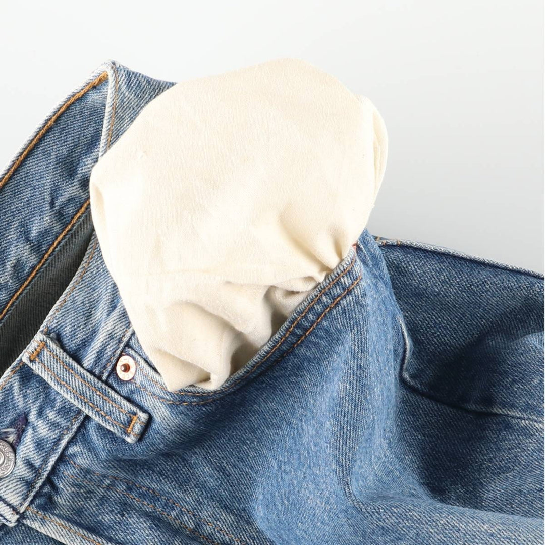 90'S Levi's 501-0000 Straight Denim Pants Made in USA Men's W29 Vintage cotton blue type Vintage Second Hand