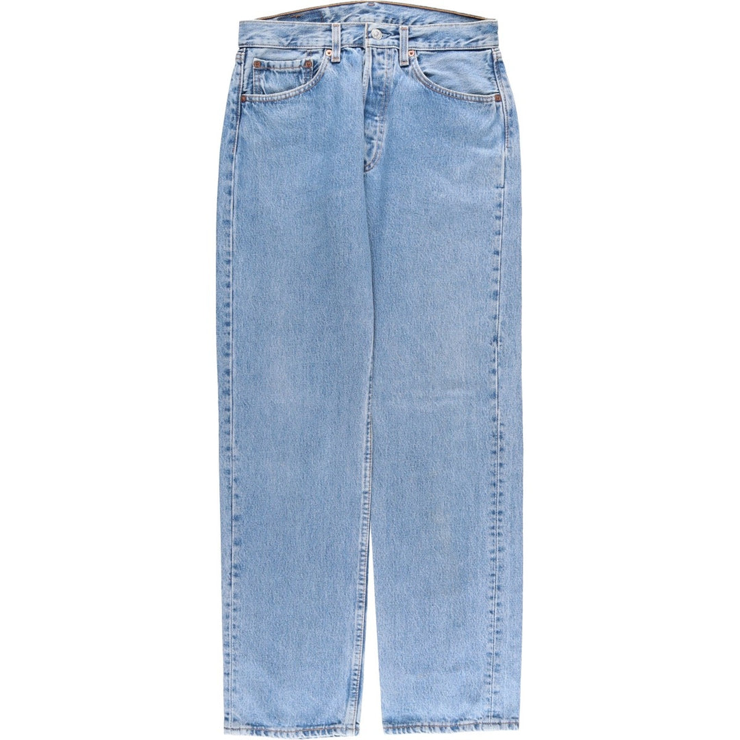 90'S Levi's 501-0193 Straight Denim Pants Made in USA Men's W30 Vintage cotton blue type Vintage Second Hand