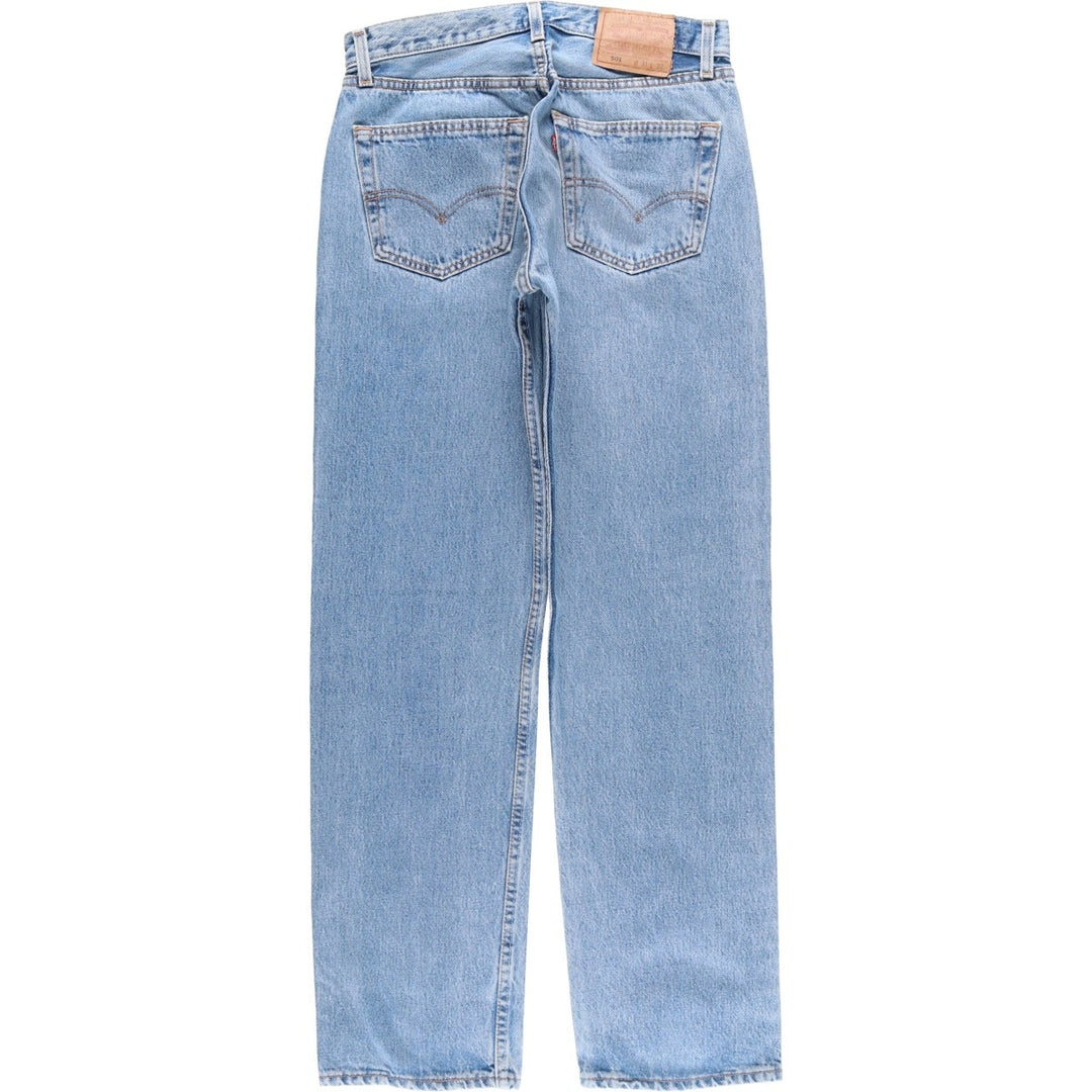 90'S Levi's 501-0193 Straight Denim Pants Made in USA Men's W30 Vintage cotton blue type Vintage Second Hand