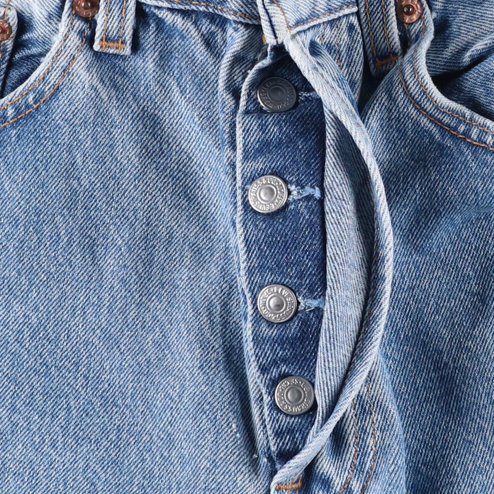 90'S Levi's 501-0193 Straight Denim Pants Made in USA Men's W30 Vintage cotton blue type Vintage Second Hand