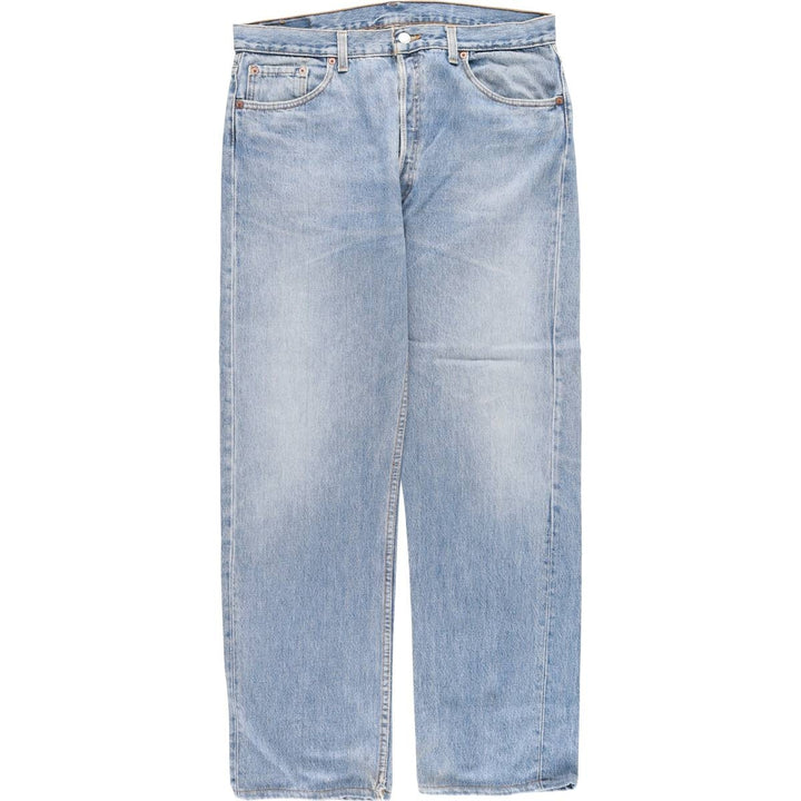 90'S Levi's 501-0191 Straight Denim Pants Made in USA Men's W35 Vintage cotton blue type Vintage Second Hand