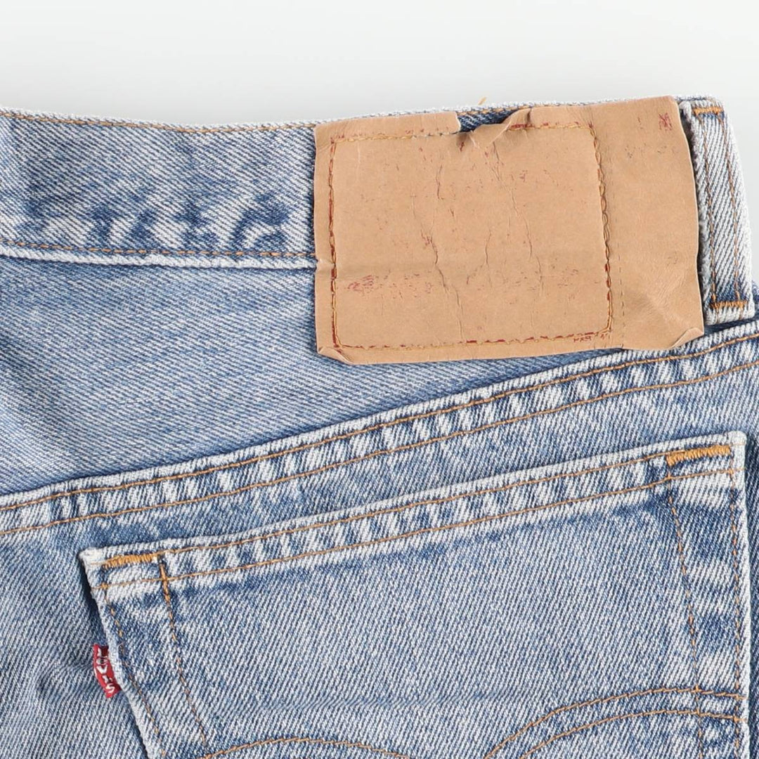 90'S Levi's 501-0191 Straight Denim Pants Made in USA Men's W35 Vintage cotton blue type Vintage Second Hand