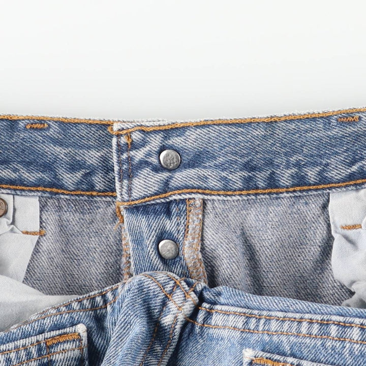 90'S Levi's 501-0191 Straight Denim Pants Made in USA Men's W35 Vintage cotton blue type Vintage Second Hand