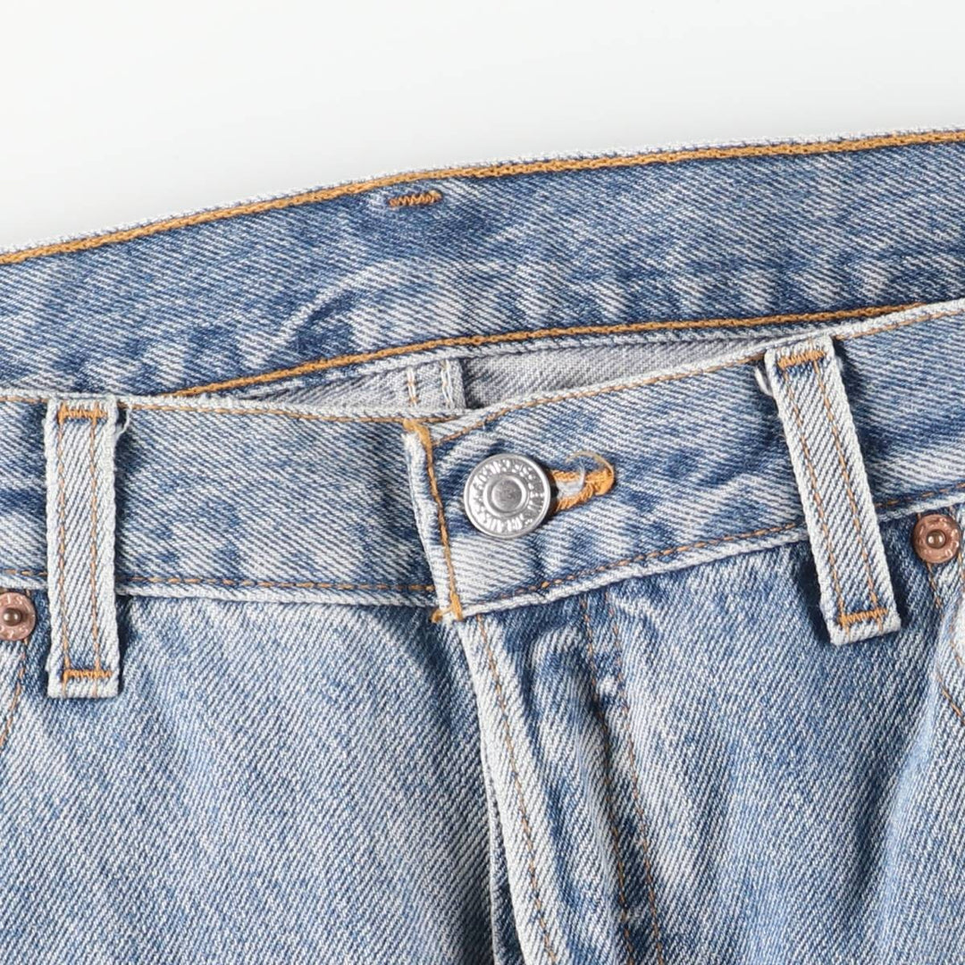 90'S Levi's 501-0191 Straight Denim Pants Made in USA Men's W35 Vintage cotton blue type Vintage Second Hand