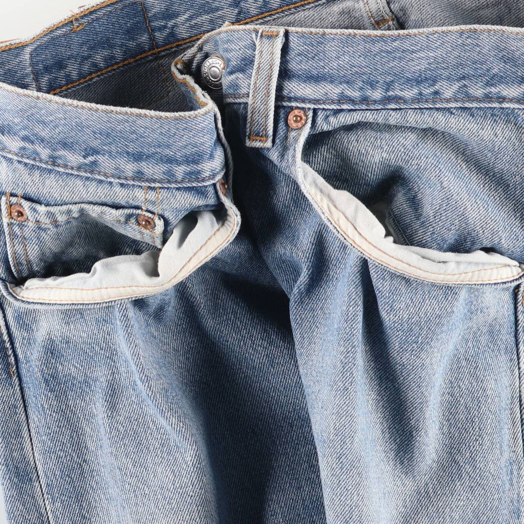90'S Levi's 501-0191 Straight Denim Pants Made in USA Men's W35 Vintage cotton blue type Vintage Second Hand