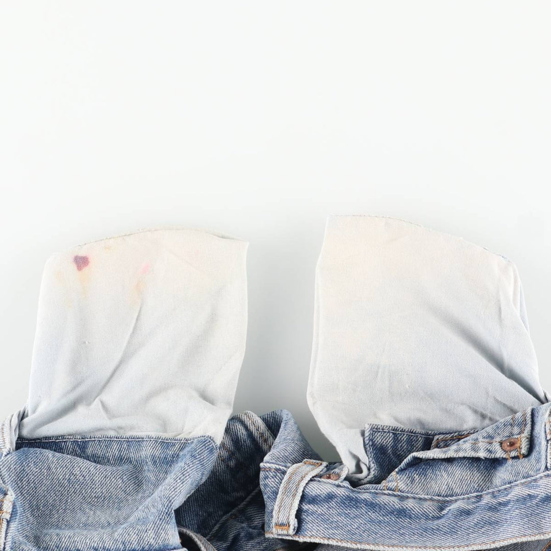 90'S Levi's 501-0191 Straight Denim Pants Made in USA Men's W35 Vintage cotton blue type Vintage Second Hand