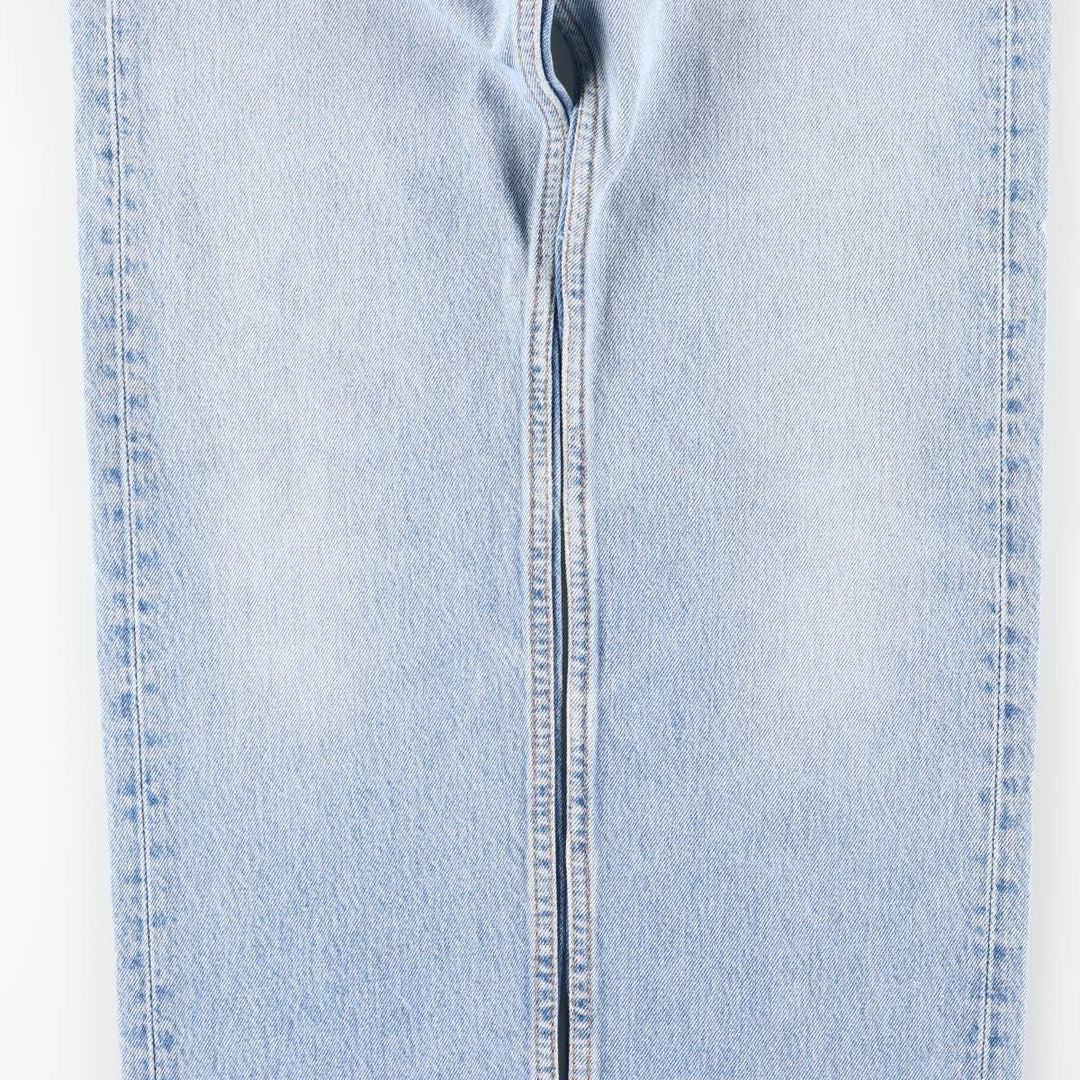 Vintage 90'S Levi's 501-0191 Straight Denim Pants, Made in USA, Women's Size L (W28) cotton blue type Vintage Second Hand