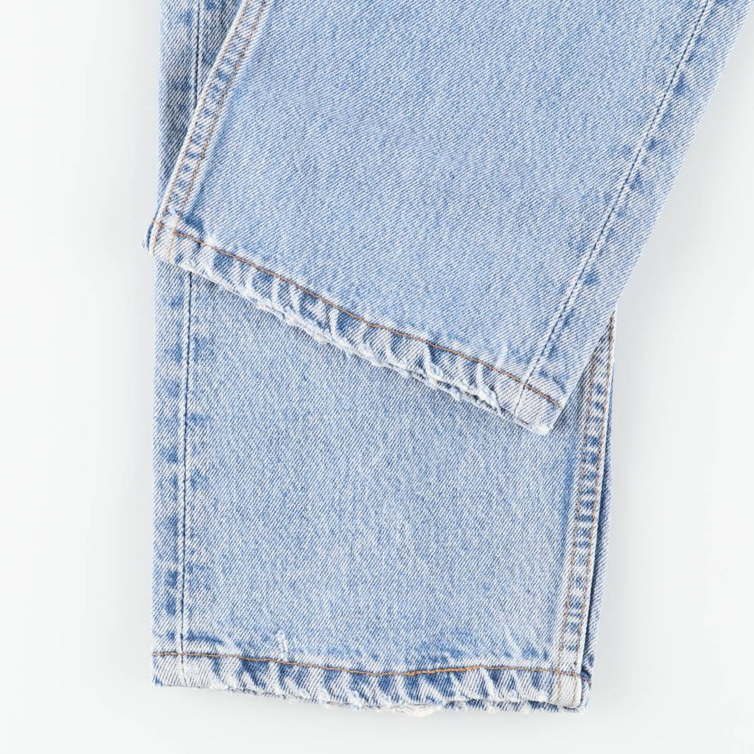 Vintage 90'S Levi's 501-0191 Straight Denim Pants, Made in USA, Women's Size L (W28) cotton blue type Vintage Second Hand
