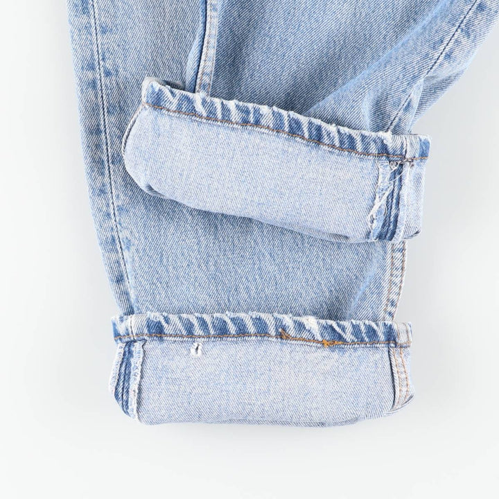 Vintage 90'S Levi's 501-0191 Straight Denim Pants, Made in USA, Women's Size L (W28) cotton blue type Vintage Second Hand