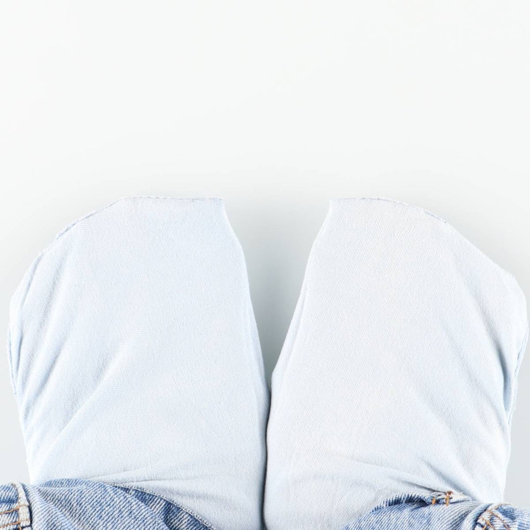 Vintage 90'S Levi's 501-0191 Straight Denim Pants, Made in USA, Women's Size L (W28) cotton blue type Vintage Second Hand