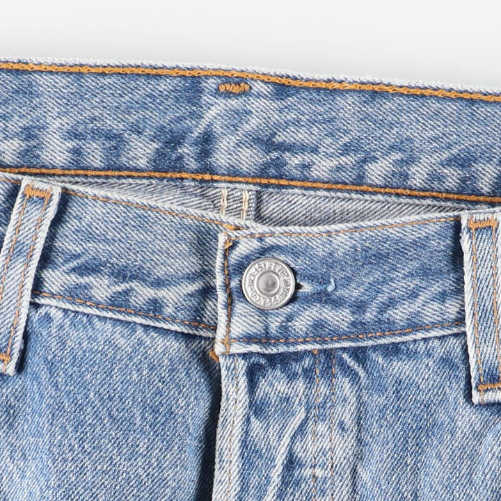 90'S Levi's 501-0193 Straight Denim Pants, Made in USA, Men's, Size 35, Vintage cotton blue type Vintage Second Hand