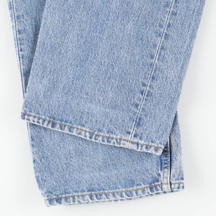 90'S Levi's 501-0193 Straight Denim Pants, Made in USA, Men's, Size 35, Vintage cotton blue type Vintage Second Hand