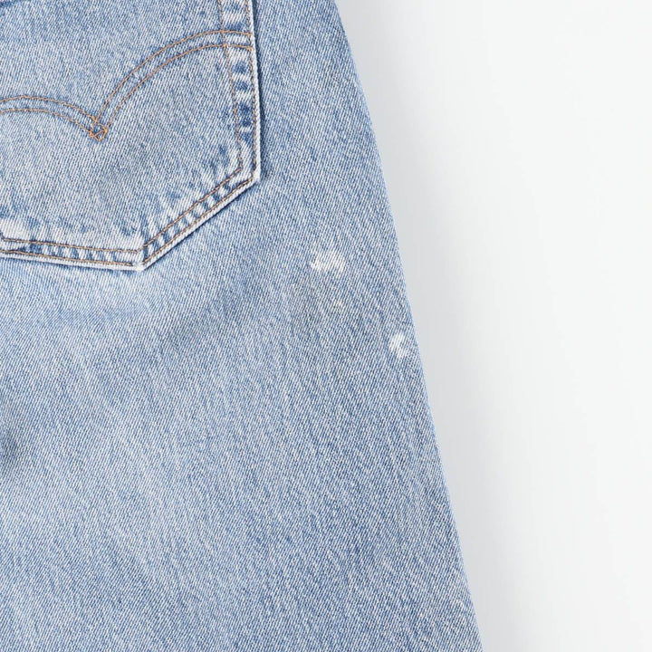90'S Levi's 501-0193 Straight Denim Pants, Made in USA, Men's, Size 35, Vintage cotton blue type Vintage Second Hand