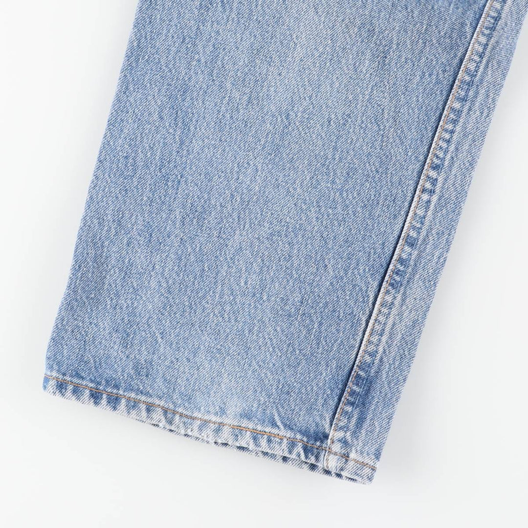 90'S Levi's 501-0193 Straight Denim Pants, Made in USA, Men's, Size 35, Vintage cotton blue type Vintage Second Hand