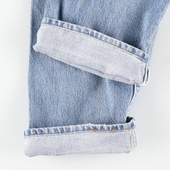 90'S Levi's 501-0193 Straight Denim Pants, Made in USA, Men's, Size 35, Vintage cotton blue type Vintage Second Hand