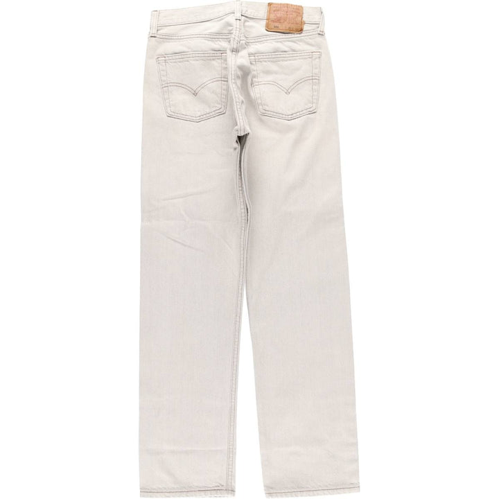 Vintage Levi's 501-0648 Straight Denim Pants, Made in USA, Women's Size L (W28) cotton gray type Vintage Second Hand