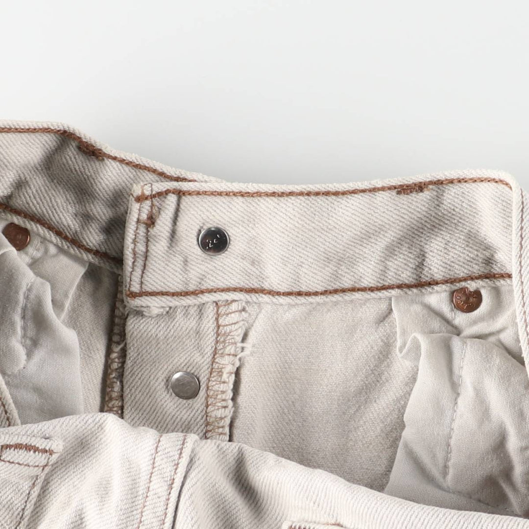 Vintage Levi's 501-0648 Straight Denim Pants, Made in USA, Women's Size L (W28) cotton gray type Vintage Second Hand
