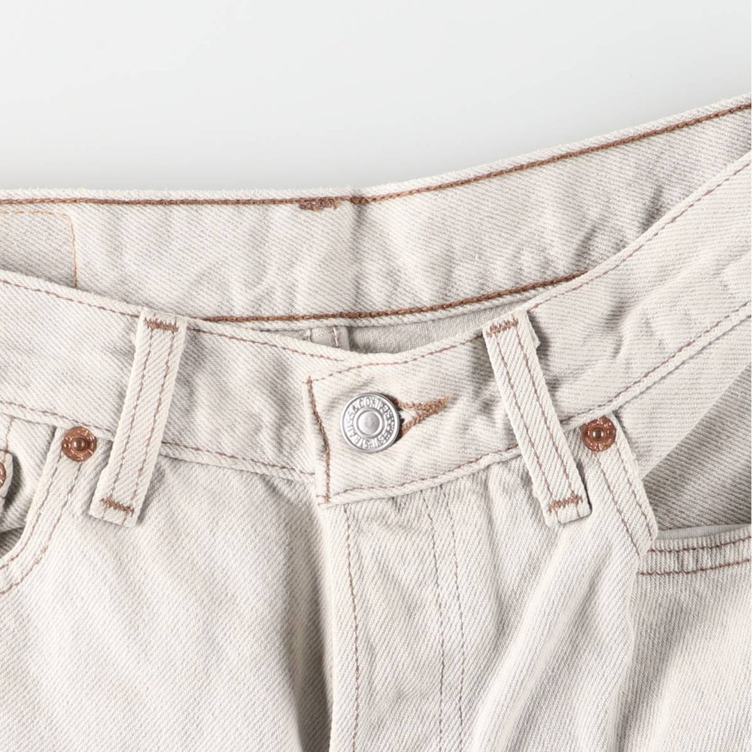 Vintage Levi's 501-0648 Straight Denim Pants, Made in USA, Women's Size L (W28) cotton gray type Vintage Second Hand