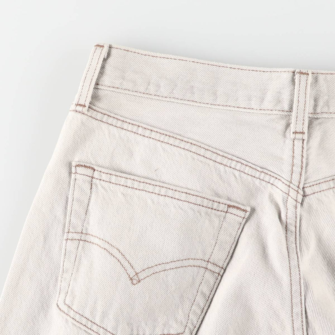 Vintage Levi's 501-0648 Straight Denim Pants, Made in USA, Women's Size L (W28) cotton gray type Vintage Second Hand