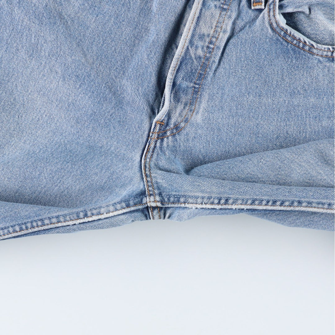 2000'S Levi's 501 Straight Denim Pants, Made in USA, Women's Size L (W27) cotton blue type Vintage Second Hand