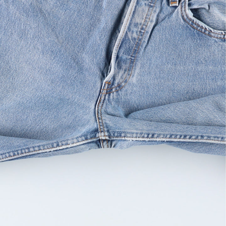 2000'S Levi's 501 Straight Denim Pants, Made in USA, Women's Size L (W27) cotton blue type Vintage Second Hand