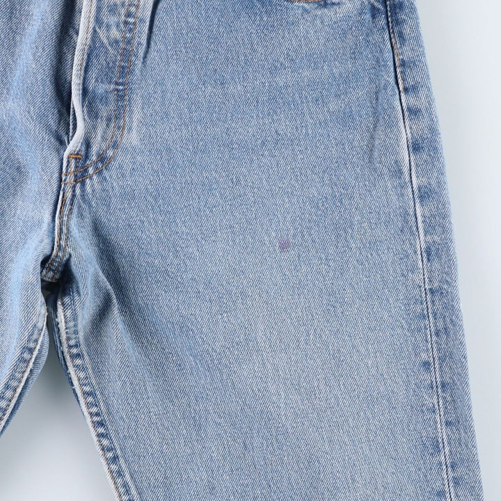 2000'S Levi's 501 Straight Denim Pants, Made in USA, Women's Size L (W27) cotton blue type Vintage Second Hand