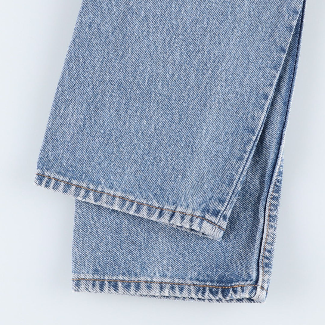 2000'S Levi's 501 Straight Denim Pants, Made in USA, Women's Size L (W27) cotton blue type Vintage Second Hand