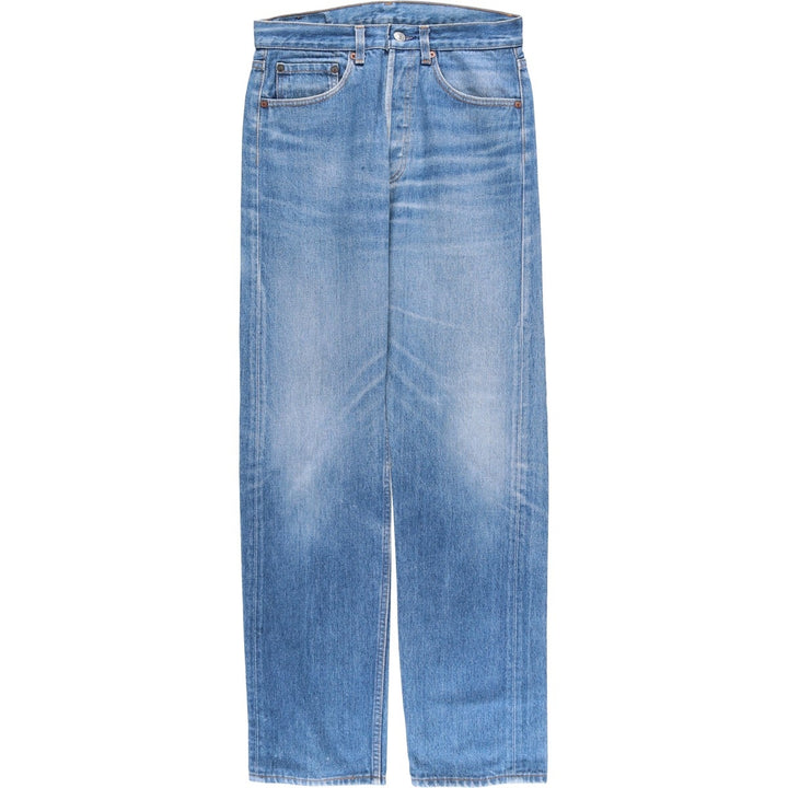 90'S Levi's 501-0115 Straight Denim Pants, Made in USA, Men's, W30, Vintage cotton blue type Vintage Second Hand
