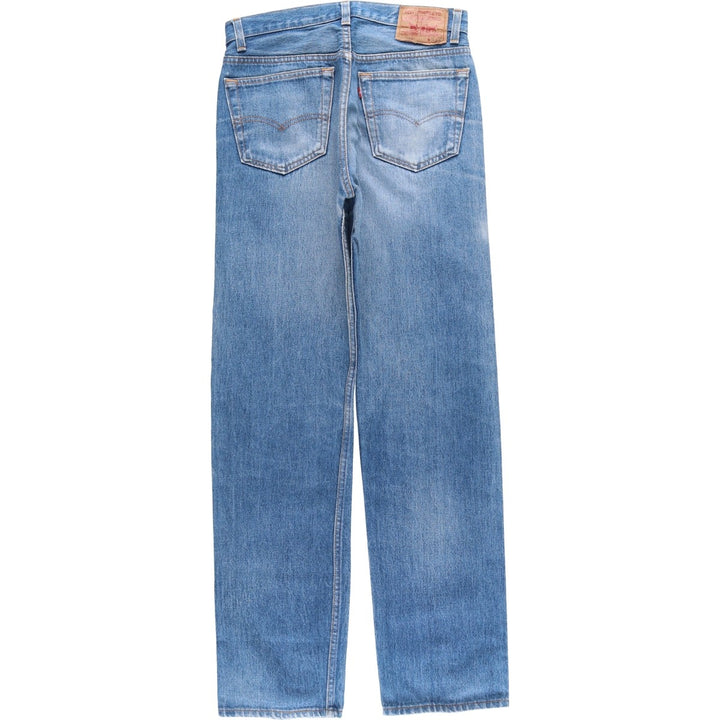 90'S Levi's 501-0115 Straight Denim Pants, Made in USA, Men's, W30, Vintage cotton blue type Vintage Second Hand