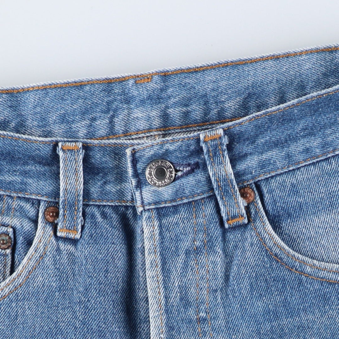 90'S Levi's 501-0115 Straight Denim Pants, Made in USA, Men's, W30, Vintage cotton blue type Vintage Second Hand