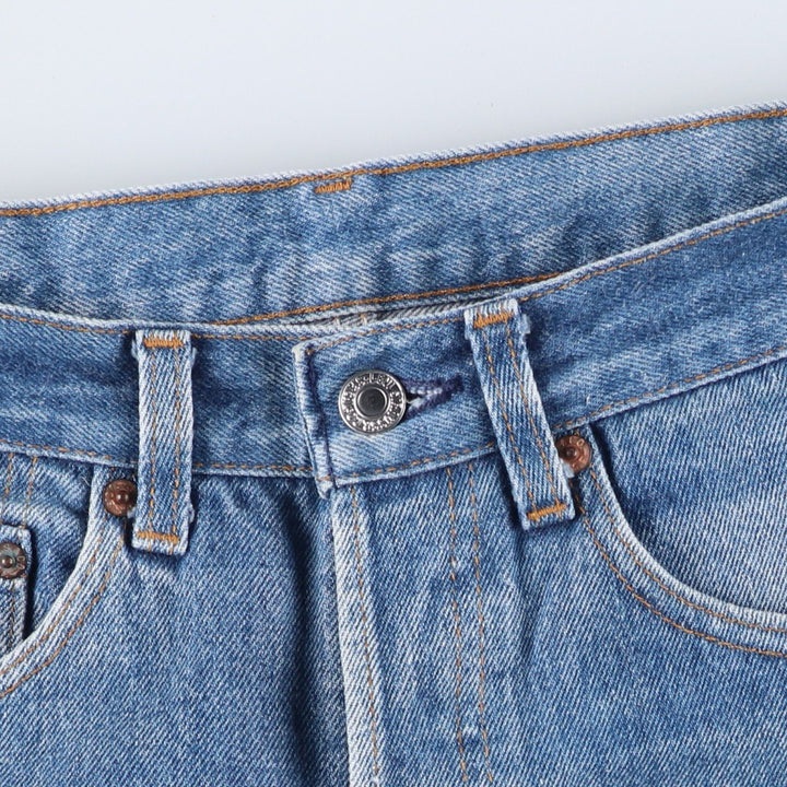 90'S Levi's 501-0115 Straight Denim Pants, Made in USA, Men's, W30, Vintage cotton blue type Vintage Second Hand