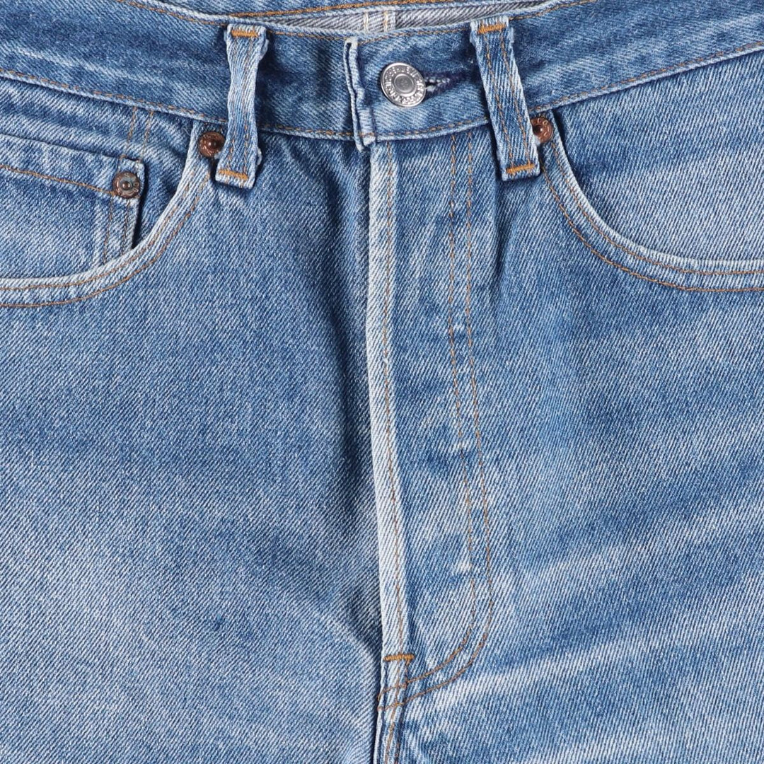 90'S Levi's 501-0115 Straight Denim Pants, Made in USA, Men's, W30, Vintage cotton blue type Vintage Second Hand