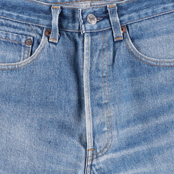 90'S Levi's 501-0115 Straight Denim Pants, Made in USA, Men's, W30, Vintage cotton blue type Vintage Second Hand
