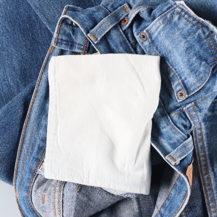 90'S Levi's 501-0115 Straight Denim Pants, Made in USA, Men's, W30, Vintage cotton blue type Vintage Second Hand