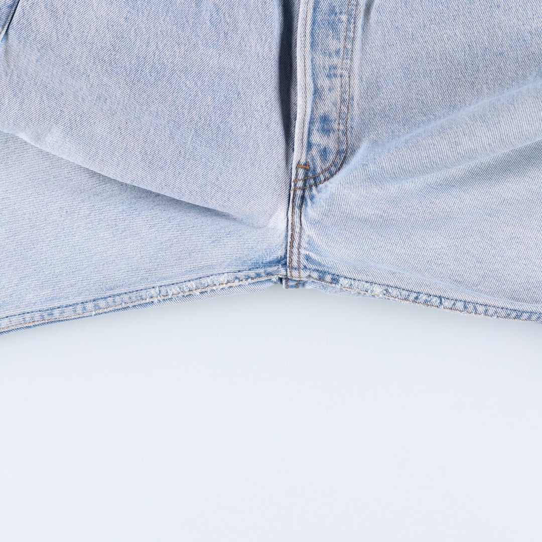 90'S Levi's 6501-0193 Straight Denim Pants Made in USA Women's L (w27) Vintage cotton blue type Vintage Second Hand