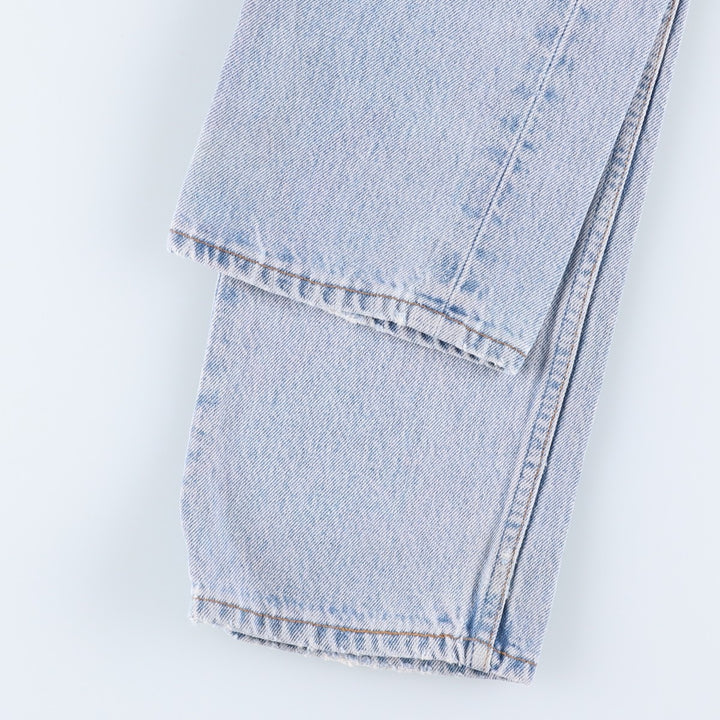 90'S Levi's 6501-0193 Straight Denim Pants Made in USA Women's L (w27) Vintage cotton blue type Vintage Second Hand