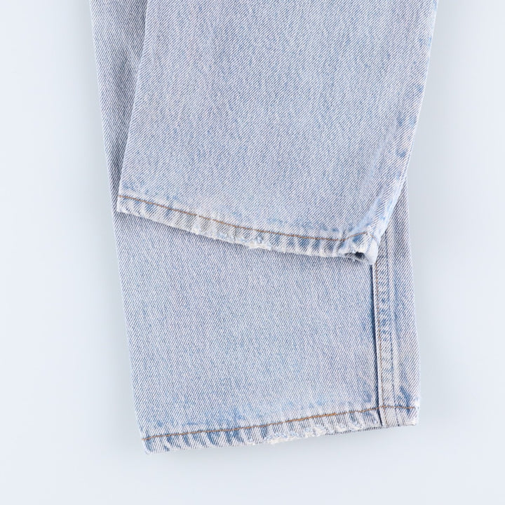 90'S Levi's 6501-0193 Straight Denim Pants Made in USA Women's L (w27) Vintage cotton blue type Vintage Second Hand