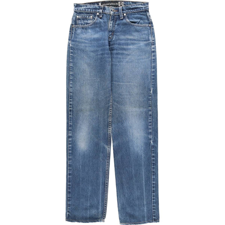 90'S Levi's Silver Tab Relaxed Guy's Fit Straight Denim Pants, Made in USA, Women's Size L (W29), Vintage cotton blue type Vintage Second Hand