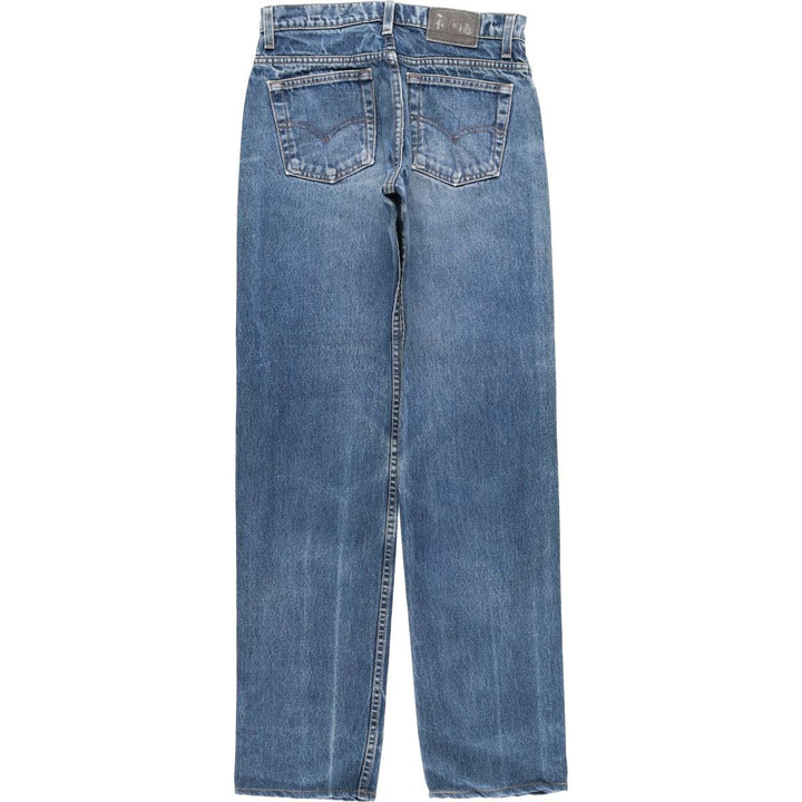 90'S Levi's Silver Tab Relaxed Guy's Fit Straight Denim Pants, Made in USA, Women's Size L (W29), Vintage cotton blue type Vintage Second Hand