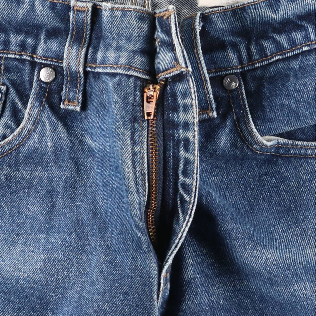 90'S Levi's Silver Tab Relaxed Guy's Fit Straight Denim Pants, Made in USA, Women's Size L (W29), Vintage cotton blue type Vintage Second Hand