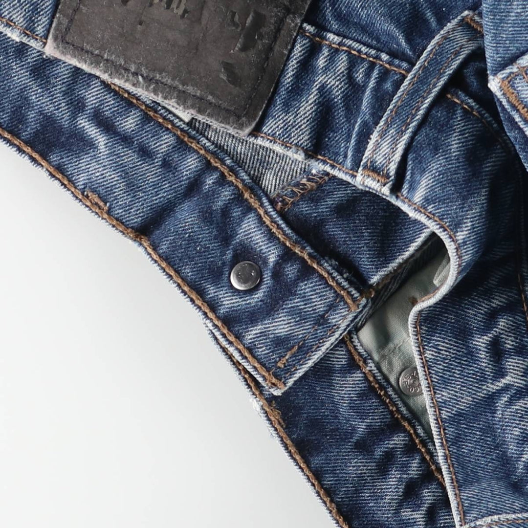 90'S Levi's Silver Tab Relaxed Guy's Fit Straight Denim Pants, Made in USA, Women's Size L (W29), Vintage cotton blue type Vintage Second Hand