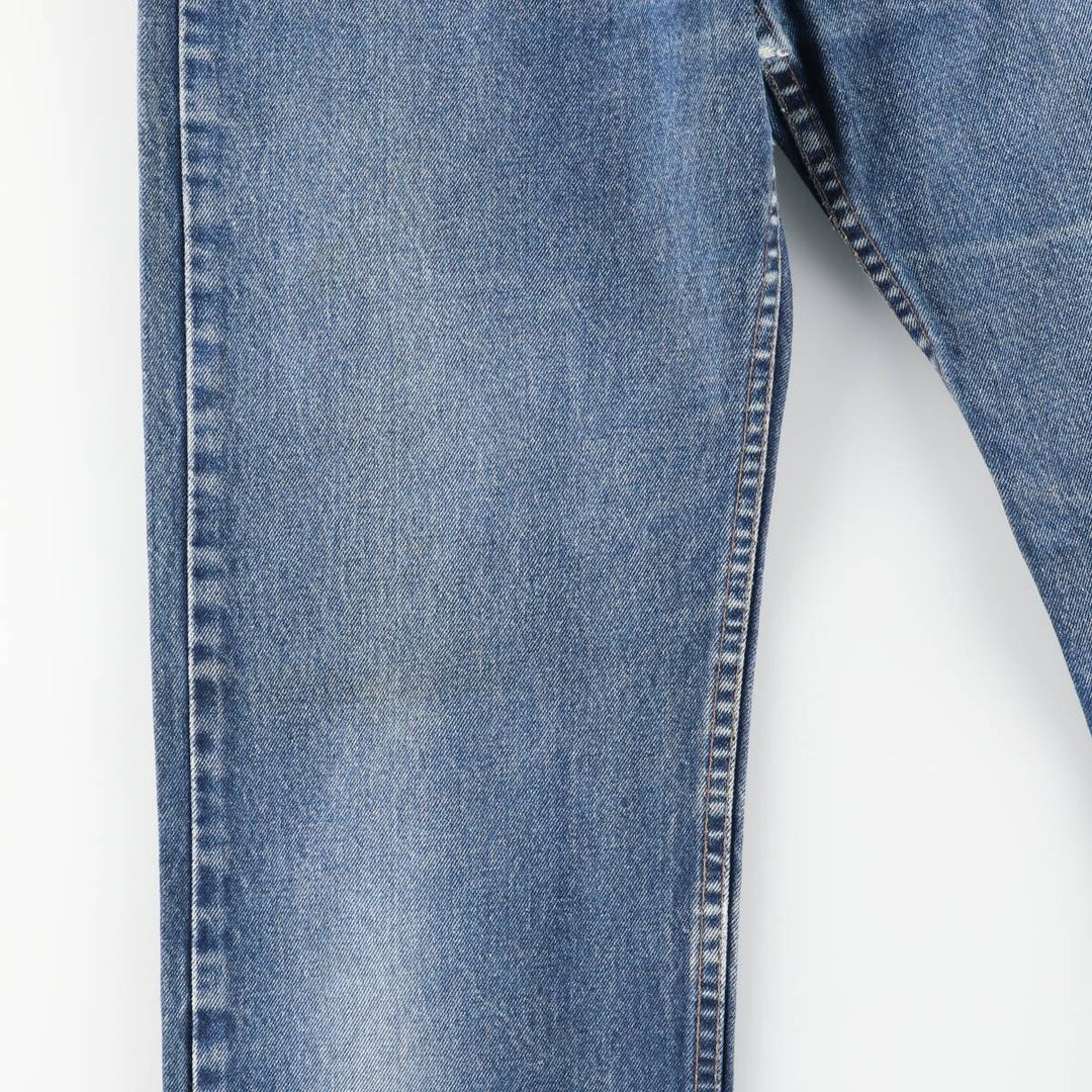 90'S Levi's Silver Tab Relaxed Guy's Fit Straight Denim Pants, Made in USA, Women's Size L (W29), Vintage cotton blue type Vintage Second Hand