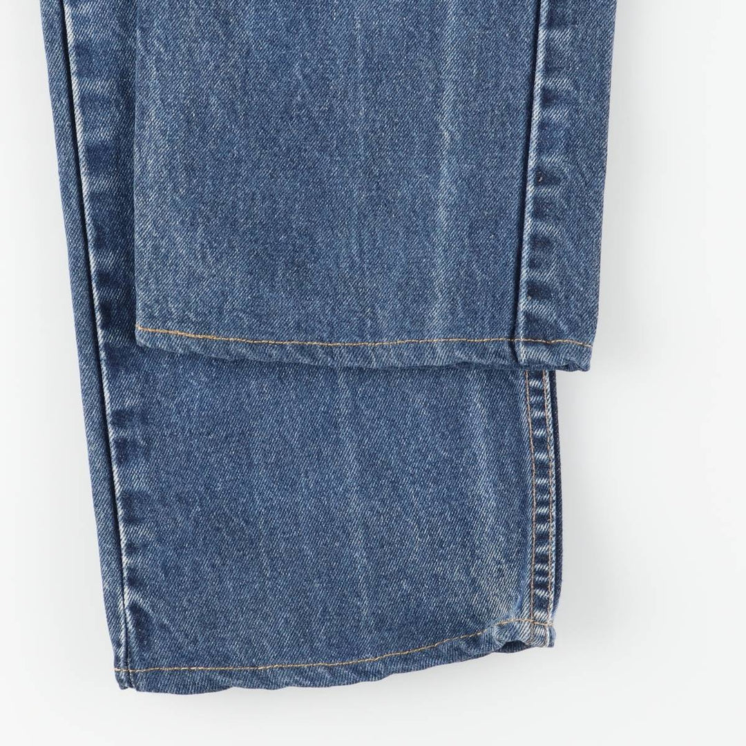 90'S Levi's Silver Tab Relaxed Guy's Fit Straight Denim Pants, Made in USA, Women's Size L (W29), Vintage cotton blue type Vintage Second Hand